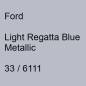 Preview: Ford, Light Regatta Blue Metallic, 33 / 6111.